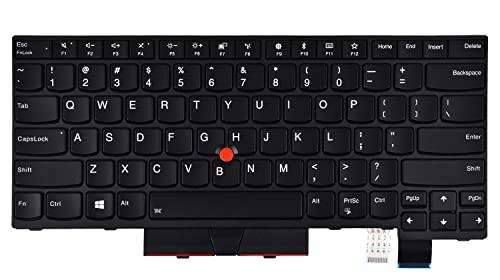 Replacement Keyboard for Lenovo Thinkpad T470 T480 A475 A485 Series Laptop, Thinkpad T470 T480 Laptop Keyboard with Backlit US Layout P/N: 01HX459 01HX499