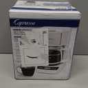 Capresso 5-Cup Mini Drip Coffee Maker, White