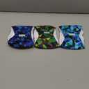 wegreeco Washable Male Dog Belly Band (Stylish Pattern)- Pack of 3 - Male Dog Belly Wrap, Dog Diapers Male (Abstract Geometrical Blue, Small)