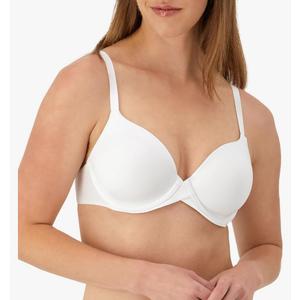 Maidenform Women's Demi Underwire Bra, One Fab Fit Lightly Padded Bras for Women, Convertible Straps, Size 34C