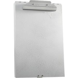 Amazon Basics Metal Clipboard with 2 Compartments, Letter Size, 250 Sheet Storage Capacity, Office Supplies, Silver, 14.09 x 9.21 x 2.6 inches