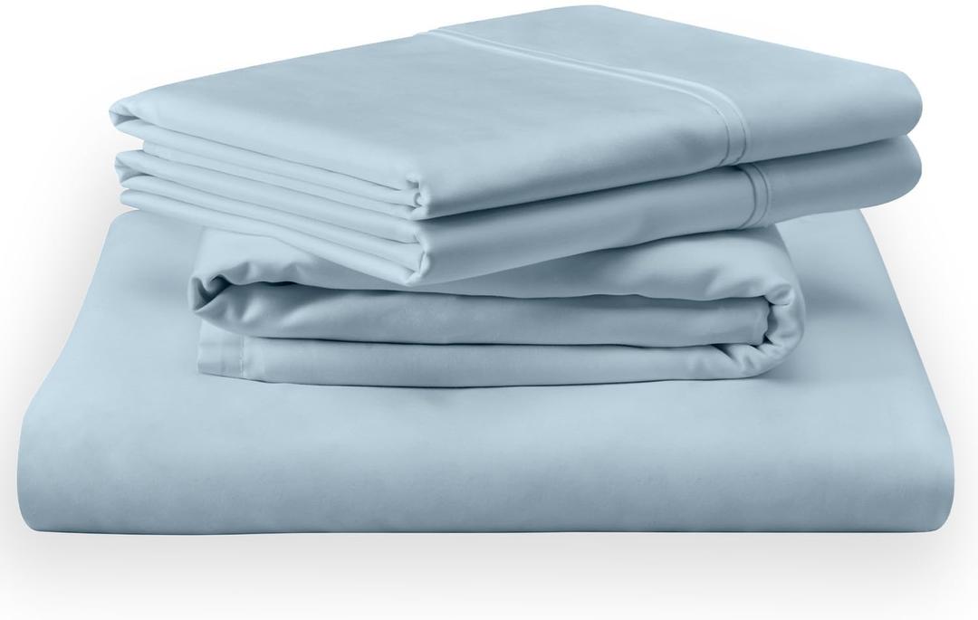TEMPUR Classic Cotton Sheet Set Sleepy Blue - King
