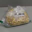 Mr. Pen- Christmas Tree Skirt, 48 inch, Gold Christmas Tree Skirt Gold