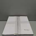 Yerliker 12 Pcs Clear Christmas Glass Ball Ornaments Gold Sequined Glitter Ball Christmas Tree Decorations Hanging Xmas Glass Baubles for Holiday Xmas Tree Wedding Party Decor