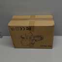 High Velocity Dog Hair Dryer 5.2HP/ 3800W Professional Dogs Blower Grooming Dryer, Adjustable Temperature and Speed Pet Dryers with 4 Nozzles and a Comb, Black