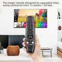 Universal Voice Remote Control for LG Smart TV, Replacement Magic Remote Compatible With All TV Models With Voice and Pointer Function