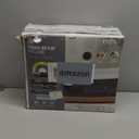 Intex Dura-Beam Deluxe Comfort-Plush Elevated: Fiber-Tech  Queen Size  Built-in Electric Pump  18in Bed Height  600lb Weight Capacity (Grey)