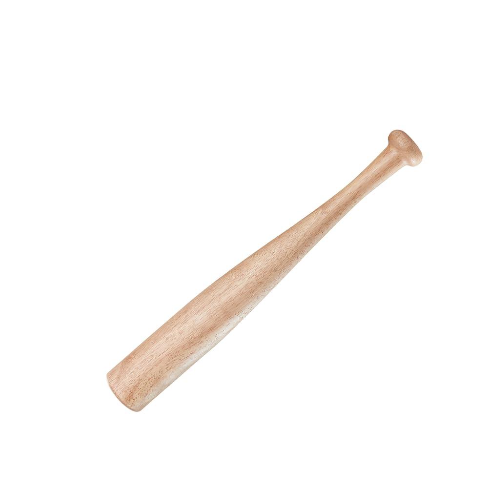 Secotan Wood Baseball Training Bat - Durable and Sturdy Wooden Bat - Ideal for Softball Hitting Practise - Versatile Design Bats (Clear Wood, 28 Inch)