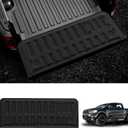 LASFIT Tailgate Mat 2025 2026 for Dodge Ram 1500 Power Tailgate (NOT for Standard Tailgate or Power Tailgate-Release), All Weather TPE Tailgate Protector Liner Replacement Accessories