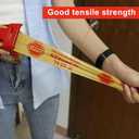 Stop Sign Sealing Tape Pre-Printed " IF SEAL IS BROKEN,CHECK CONTENTS BEFORE ACCEPTING" ,Heavy Duty Packing Tape with Dispenser 2 Inch x 110 Yards,Packaging Tape for Moving and Shipping (Brown)