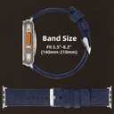 Bandsie Leather Band Compatible with Apple Watch Ultra 3/Ultra 2/Ultra Band 49mm 46mm 45mm 44mm 42mm for Men, Vintage Genuine Suede Leather Wristband Strap for iWatch Series 11 10 9 8 7 6 5 4 SE 3 2 1