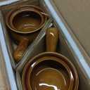 LE TAUCI French Onion Soup Bowls, 16 Ounces Ceramic Soup Bowls with Handles for Soup, Cereal, Chilli, Beef Stew, Soup Crocks Oven Safe and Stackable, Set of 4