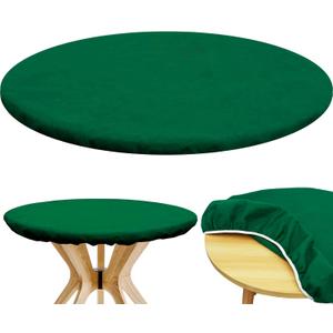Felt Card Table Game Cover,36.2 Inch Round Tablecloth, Game Table Topper Mat Fit 36-48 Inch, Elastic Foldable Poker Table Cover Protector for Card Games, Mahjong, Board Games, Dice Games, and More (Circular, Green) Felt Card Table Game Cover,36.2 Inch Round Tablecloth, Game Table Topper Mat Fit 36-48 Inch, Elastic Foldable Poker Table Cover Protector for Card Games, Mahjong, Board Games, Dice Games, and More (Circular, Green)