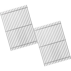 2 Pack 7MM Grill Parts for Weber Genesis 300 Series, 19.5" x 25.8" Stainless Stee Grill Grates Replacement Parts for Weber Genesis E-310, E-320, E-330 S310 S320 S330, Pit Boss PB700 Series, Weber 7528 7524