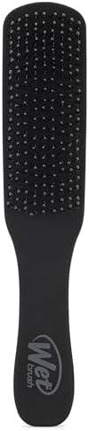 Wet Brush Detangling Hair Brush for Men, Black, Stimulates Scalp & Beard for Fuller Stronger Hair, Intelliflex Detangler Help Bristles Promote Growth & Protect from Breakage, Pain-Free