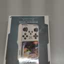 R40S PRO Retro Gaming Console, 30000+ HD Games Handheld Game Console, 3800mAh Rechargeable Mini Retro Video Console with 256GB TF Card, Portable Pocket Arcade (Transparent Blue)