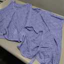 Fisoew Womens 2 Piece Crochet Swimsuit Cover Ups Sleeveless V Neck Tank Tops Wrap Skirt Sets Beach Vacation Outfits (Large, Sky Blue)