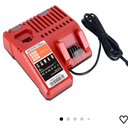 Replacement Rapid Charger for Milwaukee 12V & 18V Batteries, 12V/18V Lithium-Ion - Compatible with 48-59-1812