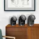 Vornado Flippi V8 Compact Air Circulator Fan, Quiet Portable Travel Fan for Office or Bedroom, Adjustable Head, 2 Speeds, Black