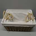 Baskets set size 15x11x8 and 9x13x7 and 8x11x6 in