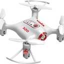 Cheerwing Syma X20 Mini Drone for Kids and Beginners RC Nano Quadcopter with Auto Hovering 3D Flip(White)