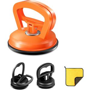 Car Dent Puller Set - 3 Pack High - Efficiency Dent Remover Tool for Cars, Equipped with Suction Cup Dent Puller and Handle Lifter for Car Body Repairs, Glass, Screen Handling, and Object Moving
