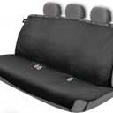 Dickies Heavy Duty Rear Bench Seat Protector, Black