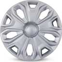 Hubcap Wheel Covers for 2015-2026 Ford Transit 150 250 350 350HD ABS Hubcap Replacement 1pcs, 16 inch Sliver