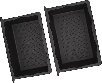 2 Pcs Under Seat Storage Box Underseat Organizer Container Tray Replacement for Model Y 2020 to 2023