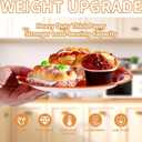 60Pcs Blue Cartoon Dog Birthday Party Supplies 9" Orange Blue Plates Puppy Tableware Set Disposable Colorful Polka Dots Paper Plates Dog Party Decorations for Kids Boys Girls Birthday Baby Shower