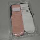 Pilates Socks with Grips for Women Long Non-Slip Yoga Grippy Socks for BarreBalletDance & HospitalAnti-Skid Workou (US, Numeric, 5.5, 10, Regular, Regular, 2, Black/White/Grey/Pink)