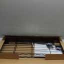 IZEUK 2 Tier Adjustable Metal Storage Shelving Unit, Heavy Duty Wire Rack Organizer for Kitchen, Living Room or Office, 220 lbs Capacity, 27.6 W x 11.8 D x 23.4 H