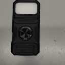 Benbenjaytek for iPhone 17 Pro Max Wallet Case with Card Holder + 1 Screen Protector, (2 Cards) & 360°Ring Kickstand Military Grade Drop Shockproof Rugged Case for iPhone 17 Pro Max 6.9"(Black)