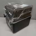 Comgrow 3D Printer Filament Dryer Box, Comgrow 3D Filament Storages, Keeping Filaments Dry During 3D Printing, Compatible with 1.75mm/2.85mm PLA ABS Material, Filament Dehydrator, Spool Holder (Transparent)