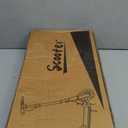 Kick Scooter for Ages 6+,Kid, Teens & Adults for 300 lbs Capacity, Lightweight, Foldable - 8IN Big Wheels Scooter,Commuter Adult Scooters with Hand Brake, 4 Adjustable Levels, ABEC 9, 15 lb (Black)