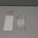 Miracase Magnetic for iPhone 14 Pro Max Case with Screen Protector, Compatible with MagSafe Accessories [Not Yellowing], Shockproof Slim Phone Case for iPhone 14 Pro Max, Clear Magnetic