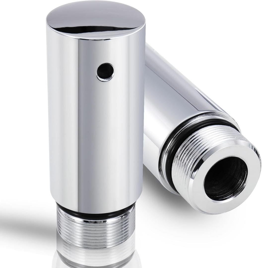MoKitDora Fork Tube 3 inch Extensions 39mm Compatible with Harley Sportster 883 1200 XL Dyna Glide  FXR, Silver