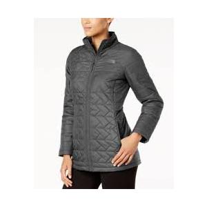 THE NORTH FACE Women's Aconcagua 3 Hooded Jacket | Insulated Winter Coat, Wind & Water Resistant, Attached 3 Piece Hood with Cinch Cord, TNF Grey-NPF, Medium