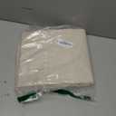 Short Linen Blackout Curtains for Bay Windows 48 Inch Length Bedroom Living Room Bathroom Heat Light Blocking Cute Curtains 48 Inches Long 2 Panels Set Burlap Drapes 52x48 Back Tab & Rod Pocket Beige