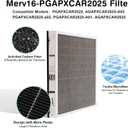 PGAPXCAR2025 Merv16-2 Pack Replacement Filter for Bryant/Carrier PGAPXCAR2025PGAPXCAR2025-a01, PGAPXCAR2025-a02, AGAPXCAR2025AGAPXCAR2025-A02 Filter(20x25x3in) (2 PCS)