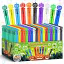 SpringFlower 200 PCS Halloween Party Favor, Bubble Wands for Kids, Halloween Treats Toys, Girls Boys Classroom Prizes, Halloween Gifts For Trick Or Treating