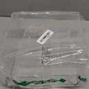 Diaper Caddy, Baby Changing Table Organizer, Detachable Clear Acrylic Diaper Storage for Wipe Dispenser, Wipe Warmer and other Diapering Essentials (16.4x6x8.6, Transparent)