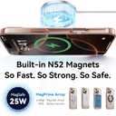 CASEKOO Gloss Gold for iPhone 16 Pro Max Case with Stand, [Compatible with MagSafe][16FT Military-Grade Protection] Shockproof 16 Pro Max Phone Cover 6.9 inch, Desert Titanium