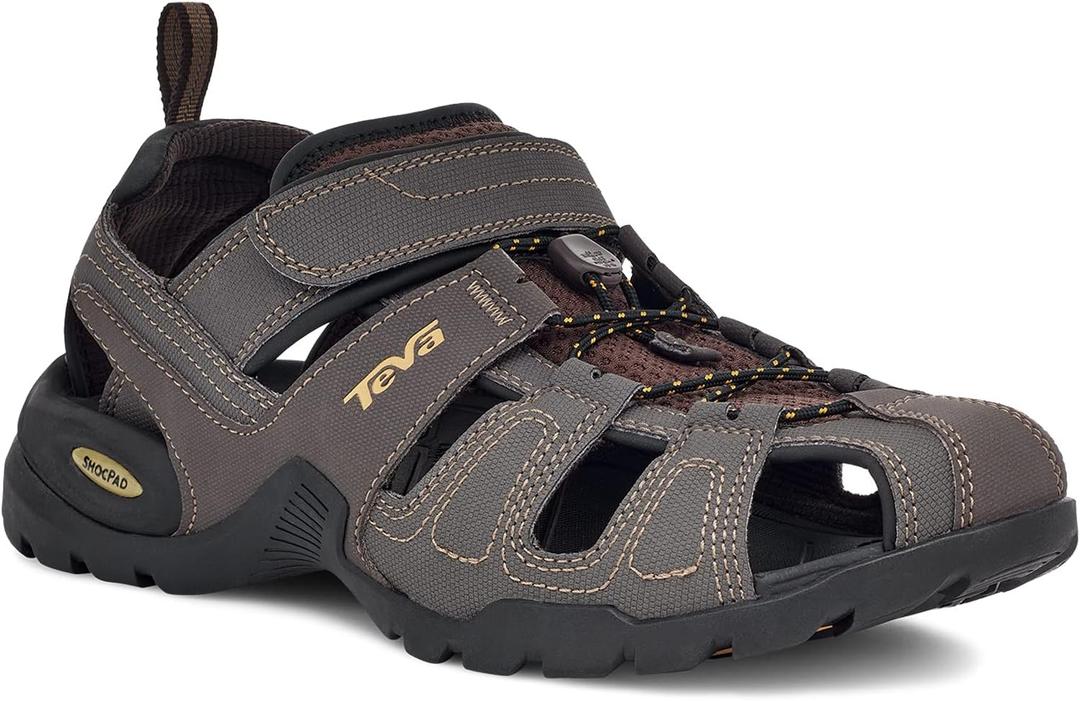 Teva Men's FOREBAY Sandal, Turkish Coffee, 9 Medium US