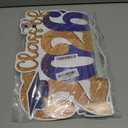 Graduation Decorations Class of 2026, Large Size Graduation Yard Signs, Congrats Grad Yard Sign with Stakes, Graduation Party Decorations Outdoor (Blue & Gold)