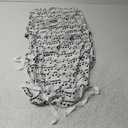Ambesonne Music Quilted Coverlet 3 Pcs, Notes on the Clef, King Size, Black and White, 18x36