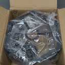 Farmhouse Semi Flush Mount Ceiling Light, Industrial Black Hallway Light Fixture, Small Metal Cage Close to Ceiling Lights for Kitchen