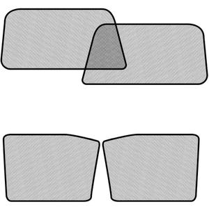 Car Window Shades for Ford-Explorer(2020-2025),4 Pack Car Window Cover for Baby Sun Shade Blocker Breathable Mesh,Reduce UV Rays & Heat Insulation Privacy Protection for Camping, Travel, Sleep