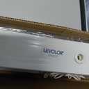 LEVOLOR Basics Cordless 2" Faux Wood Blinds, Light Filtering Window Shade, Blinds for Indoor Windows, White, Fits up to 36" W x 64" L