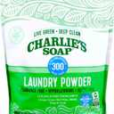Charlies Soap Hypoallergenic Laundry Detergent Powder Baby Gentle 8lb Bag Fragrance Free Plant Based Deep Cleaning  Biodegradable Eco Friendly Sustainable